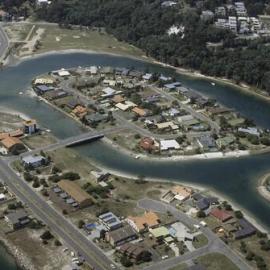 Aerial view Noosa Sound, Noosa Heads