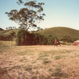 Finish, Great Kin Kin Horse Race, Kin Kin, ca mid-late 1980s
