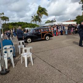  Arriving veterans, ANZAC Day parade, Tewantin, 25 April 2026