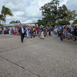 Parade participants, ANZAC Day parade, Tewantin, 25 April 2026