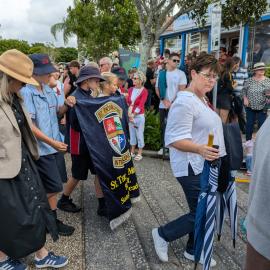 Saint Thomas More Primary School representatives, ANZAC Day parade, Tewantin, 25 April 2026