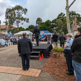 Ceremony, ANZAC Day service, Tewantin, 25 April 2026