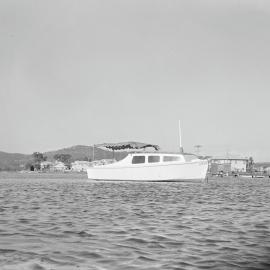 Boat LFB303, Noosa River, Noosaville, 1955