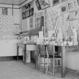 Interior, Ely's Store, Gympie Terrace, Noosaville, 1948