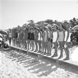 'Sun Girls' participants, Peregian Beach, 1964