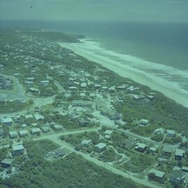 Aerial view, Sunshine Beach, 1982