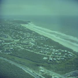 Aerial view, Sunshine Beach, 1982