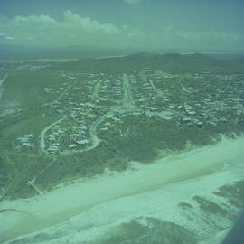 Aerial view, Sunshine Beach - Sunrise Beach, 1982
