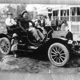 Advertising greeting card, G. T. Whelan, Cooroy Hotel, Cooroy, ca 1914