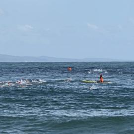 Competitors, Noosa Summer Swim Festival, Noosa Main Beach, Noosa Heads, 22 February 2026