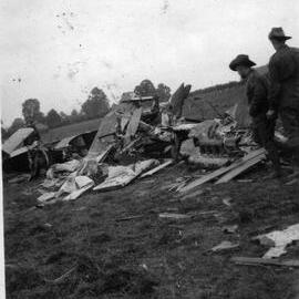 Photograph included in an album displayed during the Noosa's War Front exhibition at Noosaville Library, Noosaville, 20 November 2015