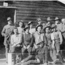 Photograph included in an album displayed during the Noosa's War Front exhibition at Noosaville Library, Noosaville, 20 November 2015
