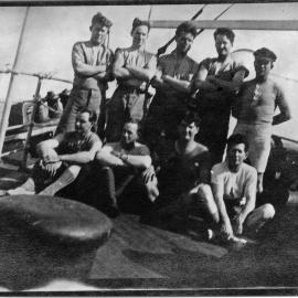Photograph included in an album displayed during the Noosa's War Front exhibition at Noosaville Library, Noosaville, 20 November 2015