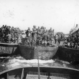 Photograph included in an album displayed during the Noosa's War Front exhibition at Noosaville Library, Noosaville, 20 November 2015