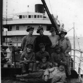 Photograph included in an album displayed during the Noosa's War Front exhibition at Noosaville Library, Noosaville, 20 November 2015