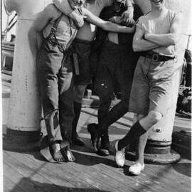 Photograph included in an album displayed during the Noosa's War Front exhibition at Noosaville Library, Noosaville, 20 November 2015