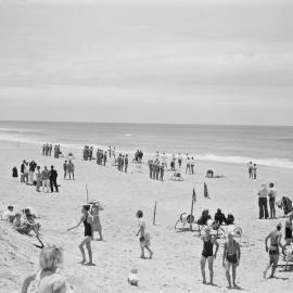 Competition, lifesaving carnival, Sunshine Beach, 1949