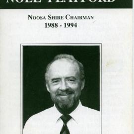 Noel Playford, How-to-Vote Card, local government election, Noosa Shire Council, Tewantin, 1994