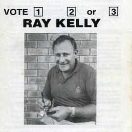 Ray Kelly, How-to-Vote Card, local government election, Noosa Council, Tewantin, 26 March 1994