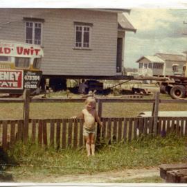 Church removal, Albert Street, Noosaville, ca 1972