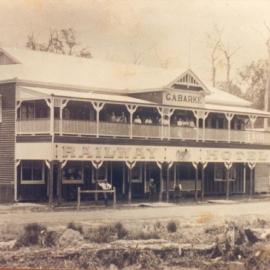 Pomona Railway Hotel, Pomona, ca 1920