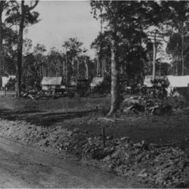  Main Roads Department camp, Pomona, ca 1927