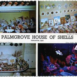 Coloured sands spectacular and Plamgrove House of Sheels, Tewantin