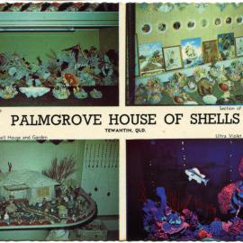 Coloured sands spectacular and Plamgrove House of Sheels, Tewantin