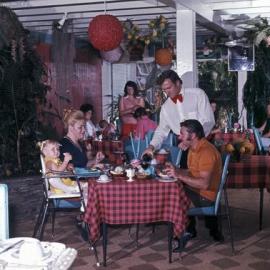 Dining Room, Lakes Motel, Hilton Terrace, Tewantin, ca 1971