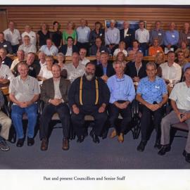 Present and past Councillors and Senior Staff, Council Chambers, Noosa Council, Tewantin, 6 March 2008