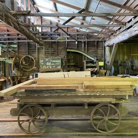Interior, Alfredson's Joinery, 28 King Street, Cooran, 1 May 2024