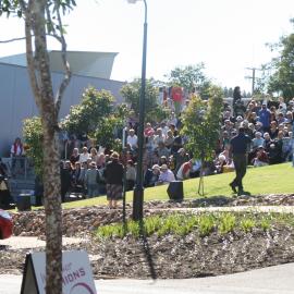 Attendees, official opening, Cooroy Library, 9 Maple Street, Cooroy, 6 June 2010