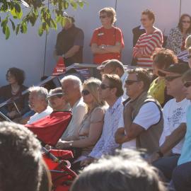 Attendees, official opening, Cooroy Library, 9 Maple Street, Cooroy, 6 June 2010