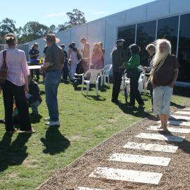 Attendees, official opening, interior, Cooroy Library, 9 Maple Street, Cooroy, 6 June 2010