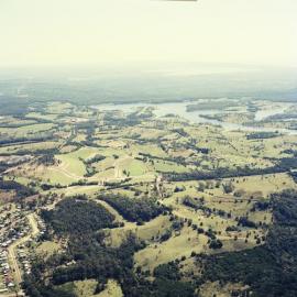 Aerial view, development of Swift Park Estate, Cooroy, 1989 