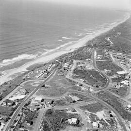 Aerial view, Sunrise Beach development, April 1981 