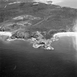 Aerial view. Noosa National Park, Noosa Heads, December 1972 