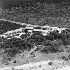 Aerial view Castaways Resort, Castaways Beach, 3 August 1972 