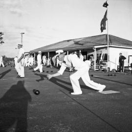 Lawn bowls, Tewantin, 1966 