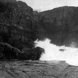 Devil's Kitchen, south of Alexandria Bay, Noosa Heads, 1920 