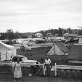 Doonella Lake camping ground, Tewantin, 1940 