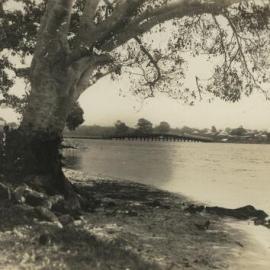 Doonella Bridge, Hilton Esplanade, 20 October 1929 
