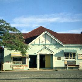 Soldiers Memorial Hall, corner Poinciana Avenue and Memorial Avenue, Tewantin 