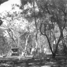 Construction, Alderly Cottage, Little Cove, Noosa Heads, 1946 