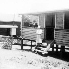 Cadell family members, holiday home, Caloundra, 1934 
