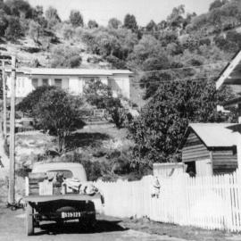 Eastern end, Hastings Street, Noosa Heads, ca 1950