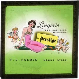 T. J. Holmes Noosa Store, Theatre Advertisement, ca 1950s