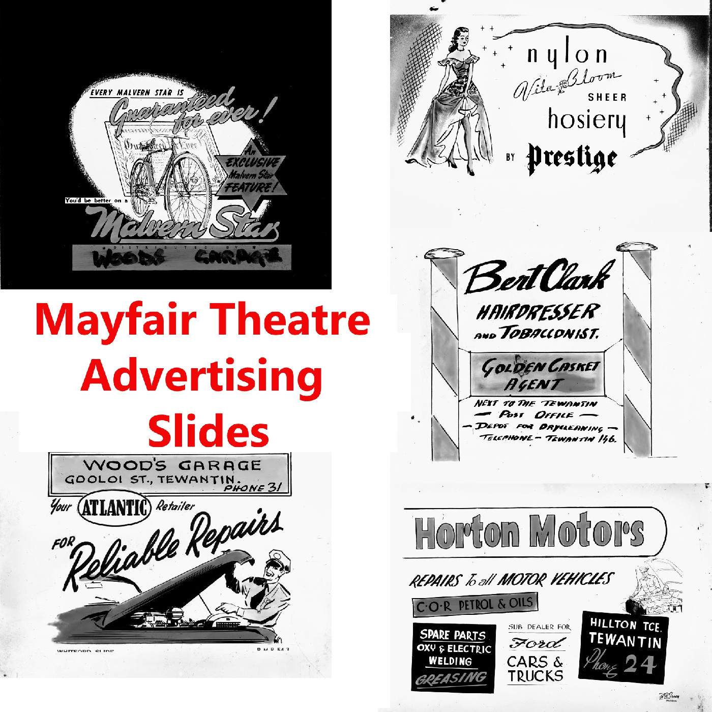 Mayfair Theatre Advertising Slides