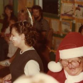 Rachel Browning (right) and Molly Leggett, Kin Kin State School, Kin Kin, 1980s