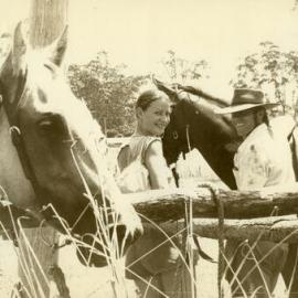 Shane Crang and friend, Kin Kin